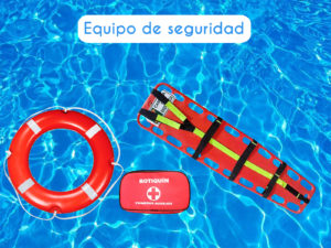 Equipo de seguiridad para piscina